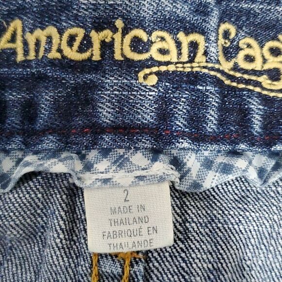 American Eagle 30 waist jean skirt - Picture 5 of 6